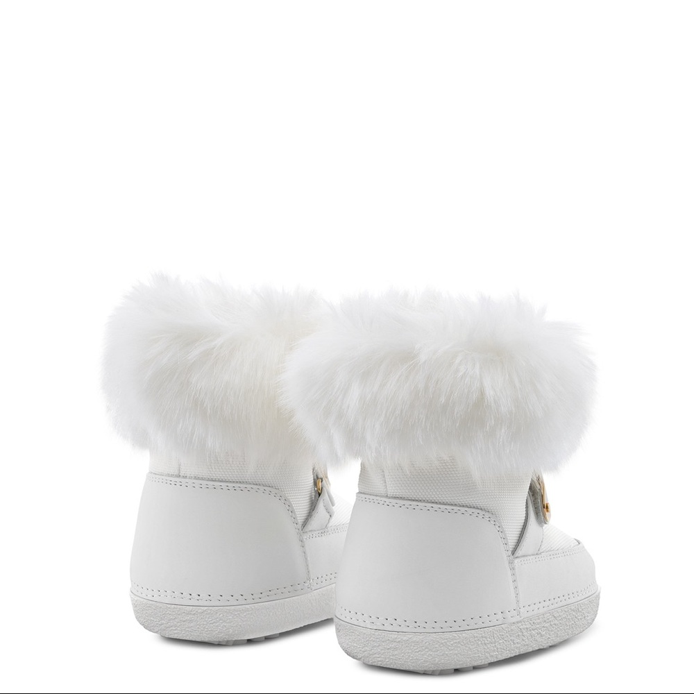 giuseppe zanotti jr ❄️NEW❄️ furry white snow boots - Picture 6 of 7